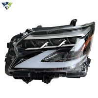 Ensemble de lampe frontale pour LEXUS GX460 2020 + mise à niveau Plug and play 3 lentilles LED phare avant