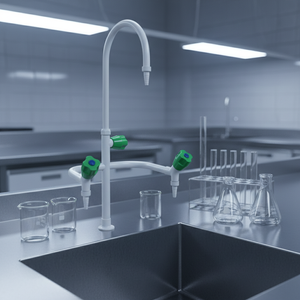Robinet <span class=keywords><strong>de</strong></span> laboratoire <span class=keywords><strong>super</strong></span> durable en laiton massif, résistant à la corrosion, anti-fuite, à trois sorties, pour les laboratoires <span class=keywords><strong>de</strong></span> <span class=keywords><strong>chimie</strong></span> et <span class=keywords><strong>de</strong></span> physique des écoles - Product Image 6