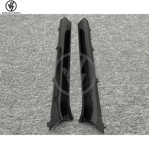 แผ่นกันรอยขอบประตูคาร์บอนไฟเบอร์แบบเปียก ลายทวิลเงา สำหรับ GTR R35 ปี 2008-2016  ความพอดีแบบ 1:1 - Product Image 2