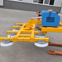 Lève-plaques de béton à ventouse robustes pour chariot élévateur, capacité 300-800 kg, accessoires de levage de stratifiés par ventouse