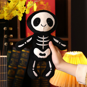 Jouets squelette d'Halloween, squelette d'horreur <span class=keywords><strong>Bob</strong></span> en peluche, cadeau d'Halloween, peluche effrayante - Product Image 5