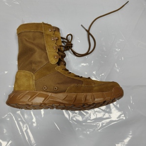 TSB01 Coyote <b>brown</b> Super light weight summery breathable ventilation screen holes combat <b>boots</b> - Product Image 3
