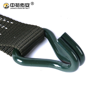 สายรัดจงหยูแบบมีตัวล็อค ขนาด 2 นิ้ว ทำจากโพลีเอสเตอร์ พร้อมตะขอรูปตัว J สองด้าน สำหรับรัดสินค้า - Product Image 2