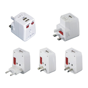 Au Châu Âu 220V Để 110V Du Lịch <span class=keywords><strong>Adapter</strong></span> Chuyển Đổi Tất Cả Trong <span class=keywords><strong>1</strong></span> Không Thấm Nước Công Nghiệp Cắm & Ổ Cắm Du Lịch Tốt Nhất Cắm Với USB - Product Image 2