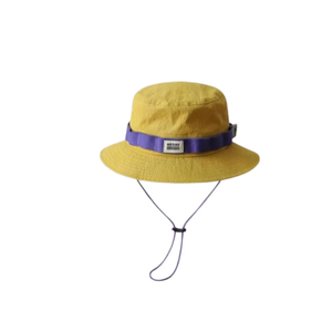 Sombrero de Pescador Unisex para Exteriores, Transpirable, Impermeable, de Lona, con Correa Ajustable, Color Sólido, Casual, para Adultos, Verano - Product Image 4