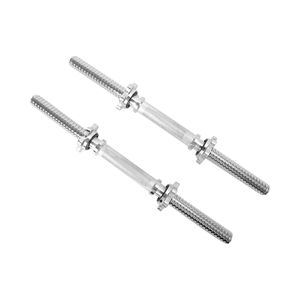 Pasangan yang dapat disesuaikan latihan Gym latihan angkat besi <span class=keywords><strong>Dumbbell</strong></span> <span class=keywords><strong>Bar</strong></span> menangani 1 inci Diameter berulir berat bebas bobot - Product Image 1