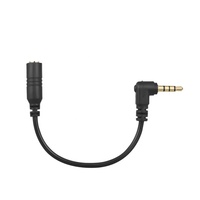 3.5mm 3-Pole TRS Femelle 4-Pole TRRS Mâle Microphone Adaptateur Câble PVC Tresse pour Caméra Smartphone Audio Stéréo Micro Convertisseur