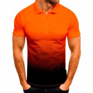 Abbigliamento da squadra personalizzato con stampa Logo Casual estivo in forma uniforme da <span class=keywords><strong>lavoro</strong></span> t-shirt Polo da uomo oversize nera da Golf da uomo - Product Image 4