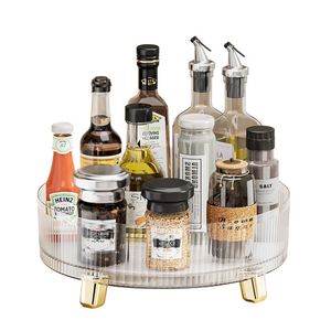 Rotating <b>Storage</b> <b>Rack</b> <b>Kitchen</b> Turntable Seasoning <b>Storage</b> Rotating Platter Organizer Snack <b>Storage</b> Box for <b>Kitchen</b> Living Room - Product Image 5