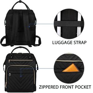 Sac à dos d'affaires multifonctionnel de haute qualité, imperméable, grande capacité, avec fermeture éclair USB, tendance, pour ordinateur portable, activités de plein air, personnalisable BSCI - Product Image 4