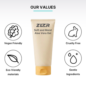 Crème hydratante réparatrice apaisante anti-acné, soin blanchissant pour la peau, bio, végétalienne, tous types de peau, pour femmes, à l'aloe vera et au beurre de karité - Product Image 3
