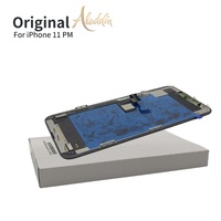 Suku cadang ponsel LCD untuk iPhone 11 Pro Max, suku cadang ponsel pengganti dengan kotak kemasan layanan