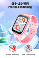 Reloj Inteligente WONLEX CT23 para Niños, Regalos, Reloj Inteligente 4G RTOS GPS con Pantalla IPS Grande, Reloj Inteligente para Niños con Llamadas SOS