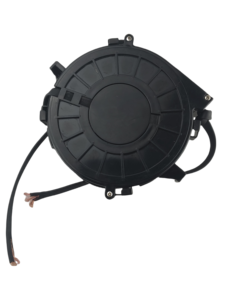 Enrouleur de câble rétractable automatique DC DYH-1806, montage <span class=keywords><strong>mural</strong></span> électrique, extensible 1,5 m, 12V 2A, ABS+PC ignifuge, personnalisable - Product Image 2
