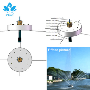 <span class=keywords><strong>Fontaine</strong></span> <span class=keywords><strong>solaire</strong></span> d'aération extérieure sur mesure pour aménagement paysager aquatique - Product Image 3