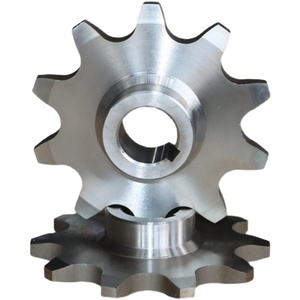 Pignon en acier inoxydable 4 points 6 points <span class=keywords><strong>8</strong></span> points entraînement industriel simple et double rangées de pignons - Product Image 1