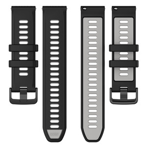 Correa de silicona de liberación rápida de 18mm, 20mm y 22mm para Garmin Forerunner 265 /265S/venu3/<span class=keywords><strong>Samsung</strong></span> Galaxy <span class=keywords><strong>Watch5</strong></span> - Product Image 3