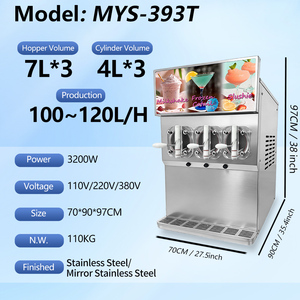 Máquina automática de granito congelado de la fruta del de la máquina de la fusión de la nieve máquina suave de la venta automát - Product Image 1