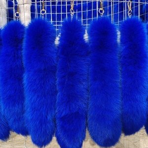 Oferta Especial: Llavero de Cola de Zorro de Moda, Borla de Cola de Lobo, Colgante para Bolso, Correa de Cadena para Llaves, Regalo para Niños y Mujeres - Product Image 5