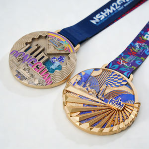 Medallas de Baile Personalizadas en 3D de Aleación de Zinc, Diseño de Premios de Competición en Blanco, Medallas de Metal Dorado, Plateado y Bronce para Baile <span class=keywords><strong>Latino</strong></span>, Ballet y Gimnasia - Product Image 3