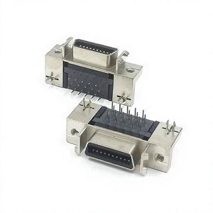 ขั้วต่อ SCSI แบบ 20 พิน ตัวเมีย แบบมุมฉาก รุ่น 2-2232516-1 สำหรับ PCBA - Product Image 1
