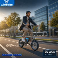 Vélo électrique pliable sur mesure avec cadre en alliage d'aluminium, idéal pour les trajets en métro