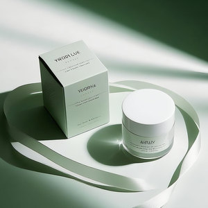 Refillable Tùy Chỉnh Thủy Tinh Rỗng Chà Kem Lọ Bao Bì Với Nắp Vàng Cho Cơ Thể Bơ Mặt Huyết Thanh Kem 30G 50G 100G - Product Image 5