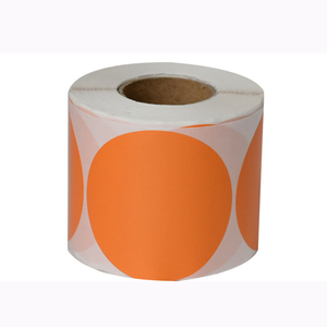 Colorful Print Circle 2.5cm to 10cm Label Roll Round Thermal <b>Sticker</b> Print for DIY <b>Logo</b> Design Name Labels - Product Image 6
