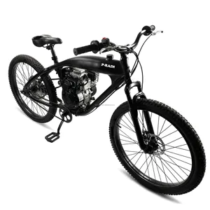 P-RAIN motorized bicycle 4 stroke 79cc OHV single cylinder customized motorised bike motor gas scooter