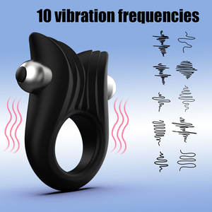 Toptan yetişkin seks oyuncakları erkekler için vibratör horoz halka ve gecikme halkası Sextoys Penis halka ürün - Product Image 3