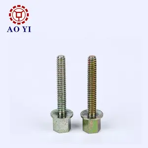 Hex ซ็อกเก็ตหัวเหล็กคาร์บอน Trivalent โครเมตด้านใน Hex Bolt