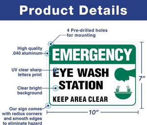Panneau de signalisation de sécurité flexible en aluminium, résistant à la rouille, avec photo d'identité requise, pour usage intérieur/extérieur - Product Image 2