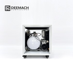 คอมเพรสเซอร์พ่นสีแบบไร้น้ำมัน DEEMACH 220V 580W 1HP ขนาดเล็ก เงียบ สำหรับงานทันตกรรม คอมเพรสเซอร์ลมแบบลูกสูบ เงียบ ใช้ได้กับเก้าอี้ทันตกรรมหนึ่งตัว - Product Image 4