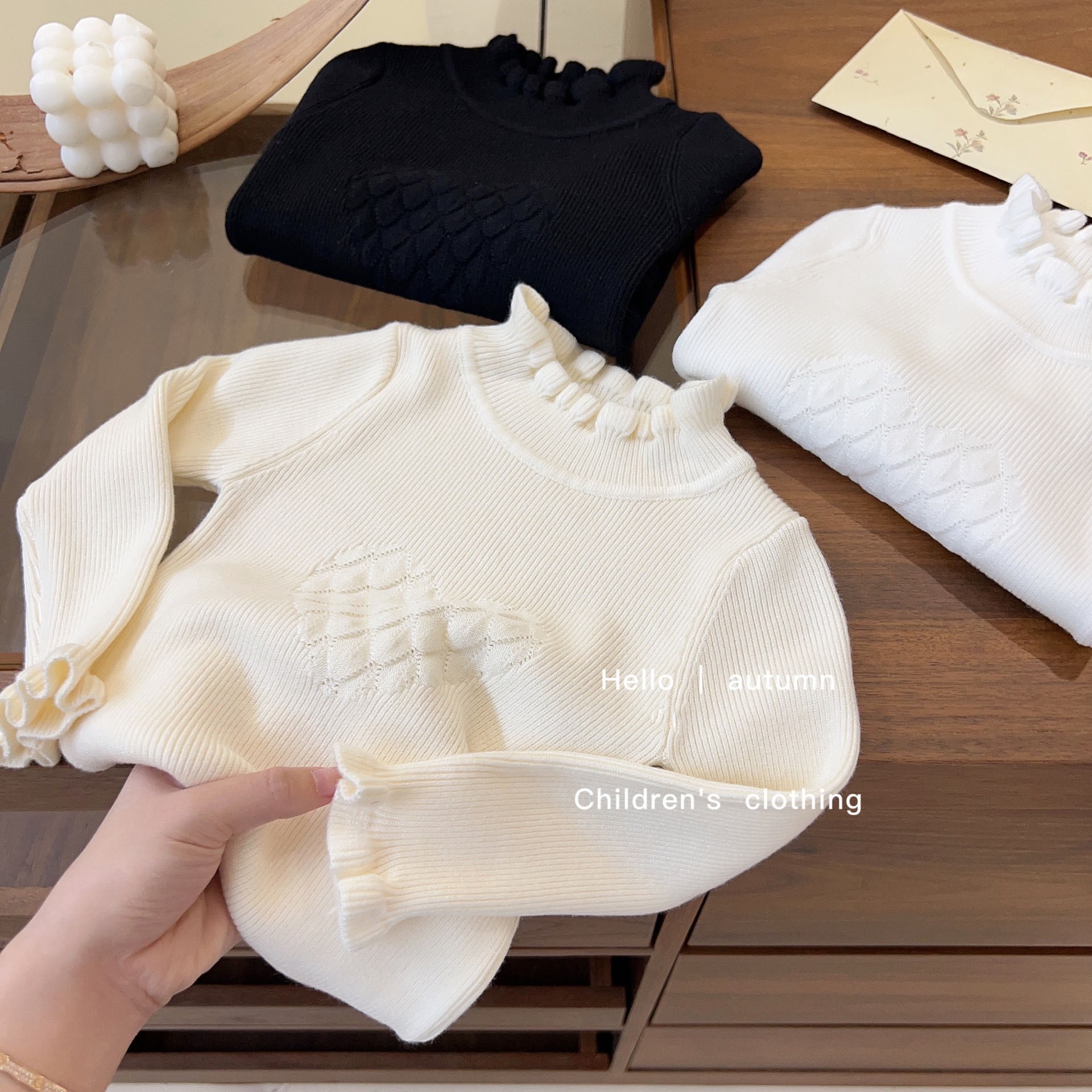 Jersey de punto beige