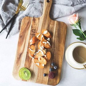 Planche à découper en bois personnalisée pour fruits, pain, viandes, restaurant - Product Image 5