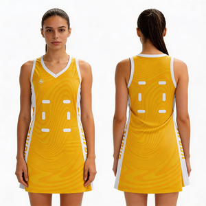 Uniforme de Netball Personalizado con Diseño Sublimado, Vestido Deportivo para Mujer con Logotipo Personalizado, Ideal para Ligas y Torneos - Product Image 6
