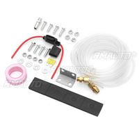 Kit de klaxon à air à 4 trompettes pour camion, train, quad, noir, 170 PSI, 12V, compresseur de 3 litres et boîtier, 150 dB