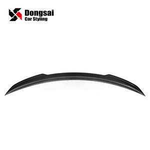 Aileron arrière aérodynamique de style SQ compatible avec Mercedes <span class=keywords><strong>CLA</strong></span> W118 C118 2020+ en fibre de carbone sèche préimprégnée moulée par compression - Product Image 1