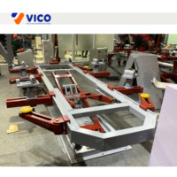 Machine de redressage de châssis automobile pour véhicules européens