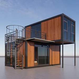 Customized Design 3 Bedroom Multi-Storey Mobile Prefabricated Home Container For Housing