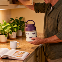 YATAI 800ML 1L Thermos Réutilisable à Vide pour Soupe Chaude, Contenant Alimentaire Isolé à Double Paroi en Acier Inoxydable 304, Boîte à Déjeuner