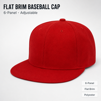Casquette de baseball snapback 6 panneaux à visière plate, logo personnalisé, ajustable, en polyester vierge, pour le sport, vente en gros