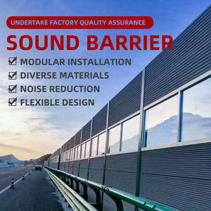 Barrière acoustique routière galvanisée à haute teneur en zinc, réduction du <span class=keywords><strong>bruit</strong></span>, barrière acoustique, <span class=keywords><strong>mur</strong></span> insonorisé, <span class=keywords><strong>anti</strong></span>-<span class=keywords><strong>bruit</strong></span> pour l'extérieur - Product Image 6