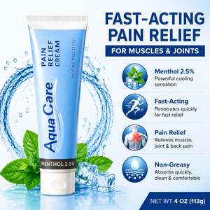 Crema Antidolorifica per Muscoli e Articolazioni con Mentolo 2.5% per Artrite, Mal di Schiena, <span class=keywords><strong>Ginocchia</strong></span> e Distorsioni Muscolari - Product Image 4