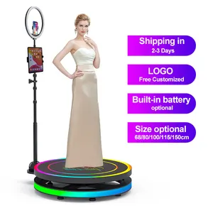 360 photo booth automatic hold 3 to 4 people eu au us uk plug 360 degree spinner photo booth in slow motion