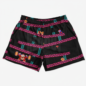 Hot Sale Polyester <b>Men</b> Mesh Double <b>Shorts</b> Loose Fit <b>Shorts</b> For <b>Men</b> Summer Wear Mesh <b>Shorts</b> - Product Image 1