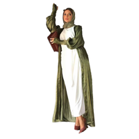 Lignes Modest Muslim Buitenkleding Dubai Arabische Effen Casual Herfst Geweven Satijnen Cardigan Robe met Paddenstoelknopen op de Mouwen