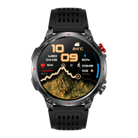 Montre connectée GPS de fitness HT45 avec grand écran HD de 1,7 pouce, batterie de 1100 mAh et plus de 100 modes sportifs pour le suivi des activités de plein air