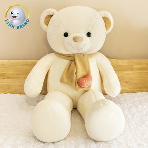 Oso de peluche de <span class=keywords><strong>feliz</strong></span> San Valentín, peluche suave de 70-120Cm, almohada de oso, peluche esponjoso a granel - Product Image 4