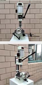 Máquina de mortajar y ranurar cuadrada de 1400W para trabajar la madera, taladro de banco pequeño, máquina de mortajar para procesamiento de madera - Product Image 3